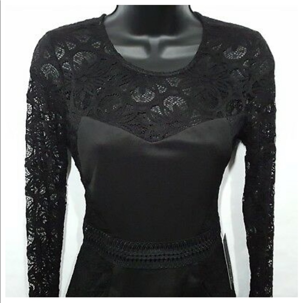Little black lace dress